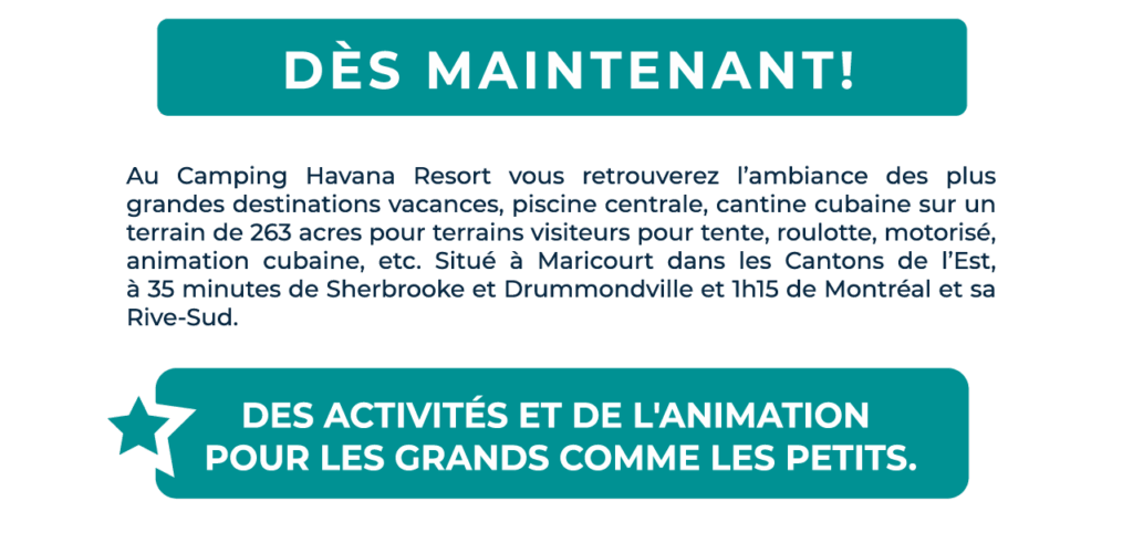 DES MAINTENANT